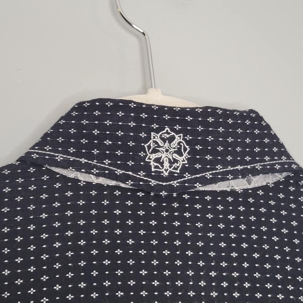 Scott Weiland English Laundry Mens XXL Black Button Down Cotton STP Rockabilly - Picture 12 of 16